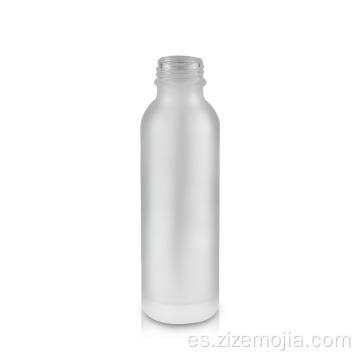 Nueva botella de loción de cristal cosmético de la llegada 50ml